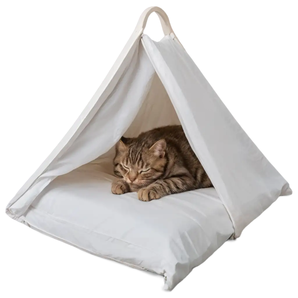 Stylish-and-Comfortable-Cat-Cot-PNG-A-Perfect-Haven-for-Your-Feline-Friend