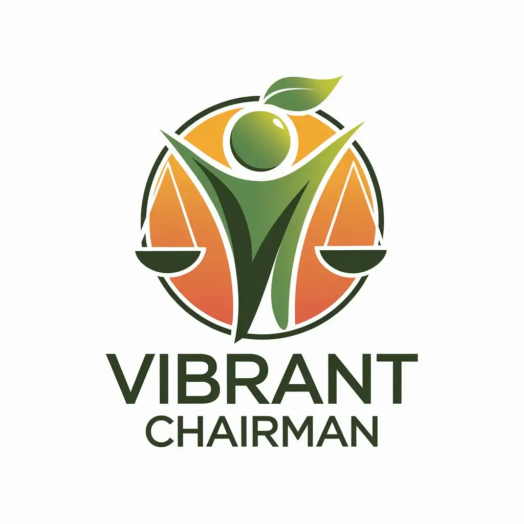 LOGO-Design-For-Vibrant-Chairman-Green-and-Healthy-Living-Theme