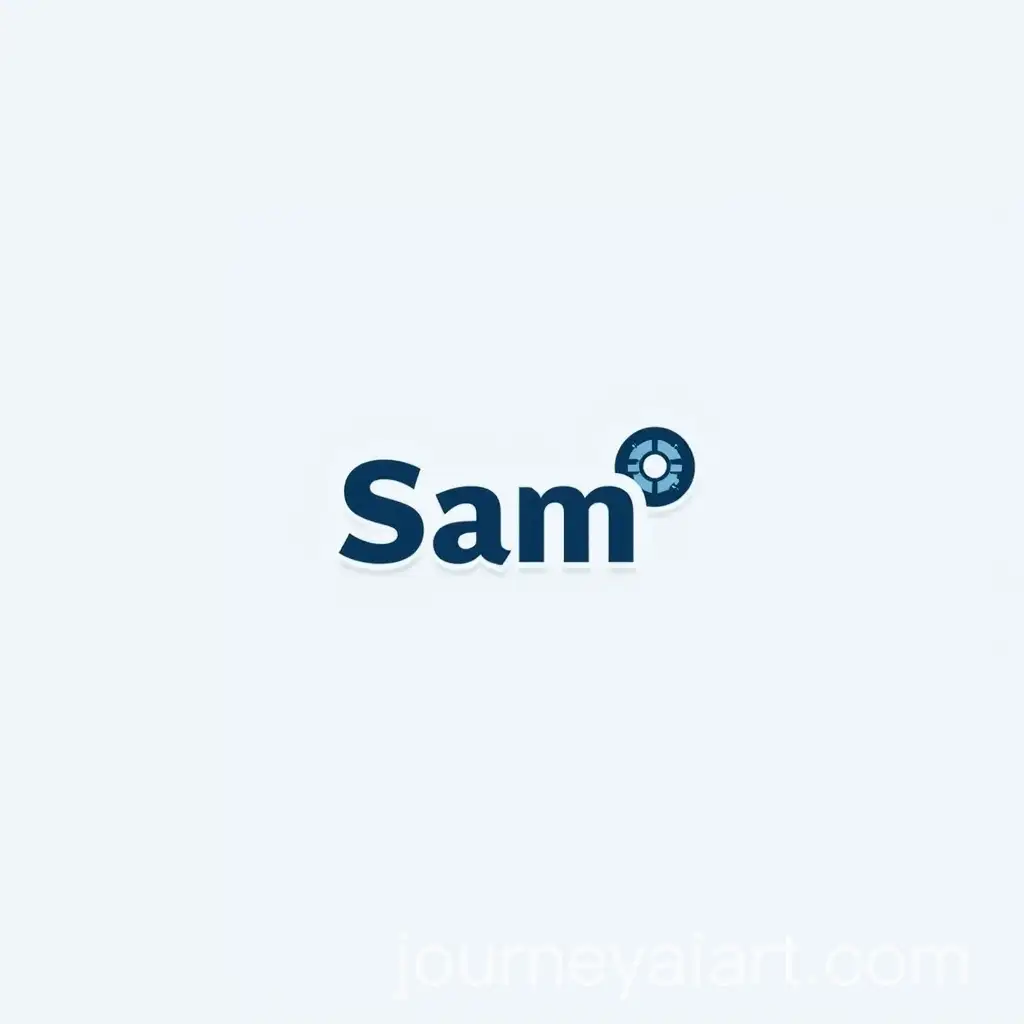 Modern-and-Minimalist-Logo-for-Sam-AI-Support-with-Futuristic-AI-Chip-Icon