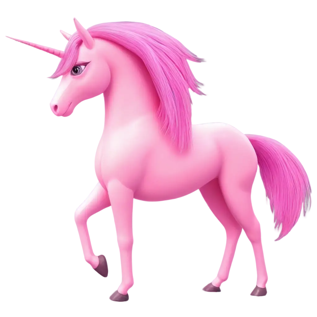 Enchanting-Pink-Unicorn-PNG-Perfect-for-Creative-Projects-and-Digital-Art