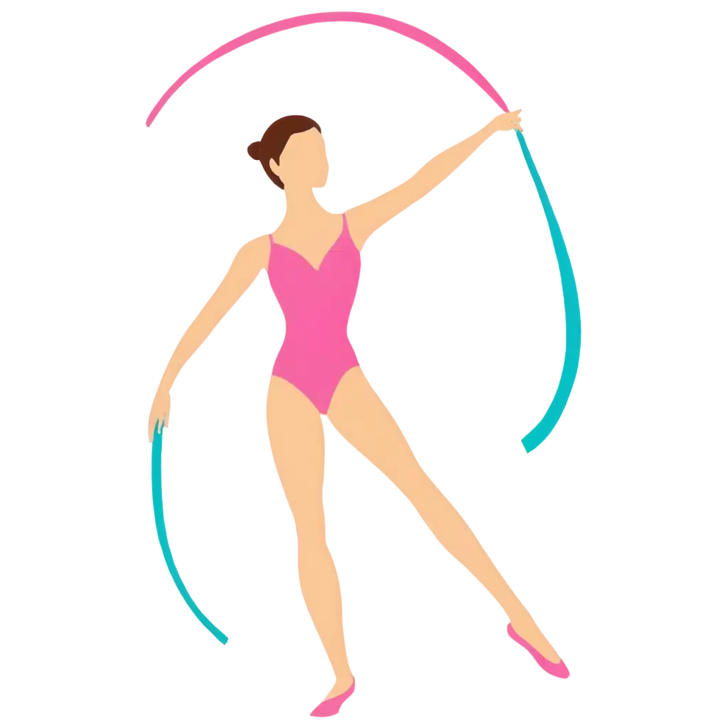 Stunning-Rhythmic-Gymnast-PNG-Colorful-Arches-in-Motion