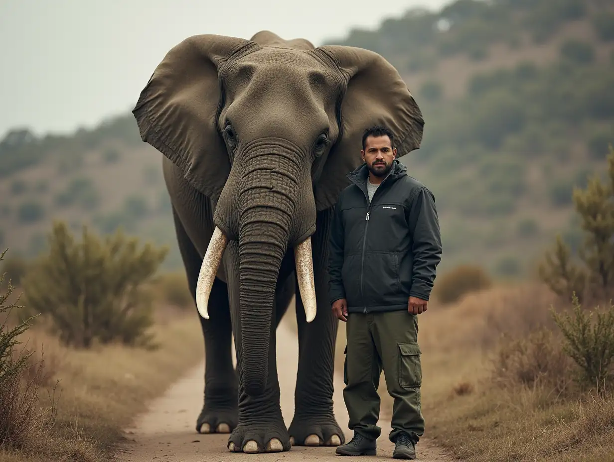 Man with trunk