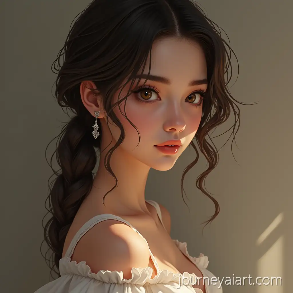 Aesthetic-Portrait-of-an-ItalianJapanese-Woman-with-Dark-Brown-Hair-and-Hazel-Eyes