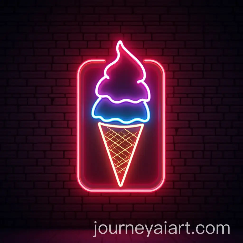 Neon-Ice-Cream-and-Juice-Bar-Sign-with-Vibrant-Lighting