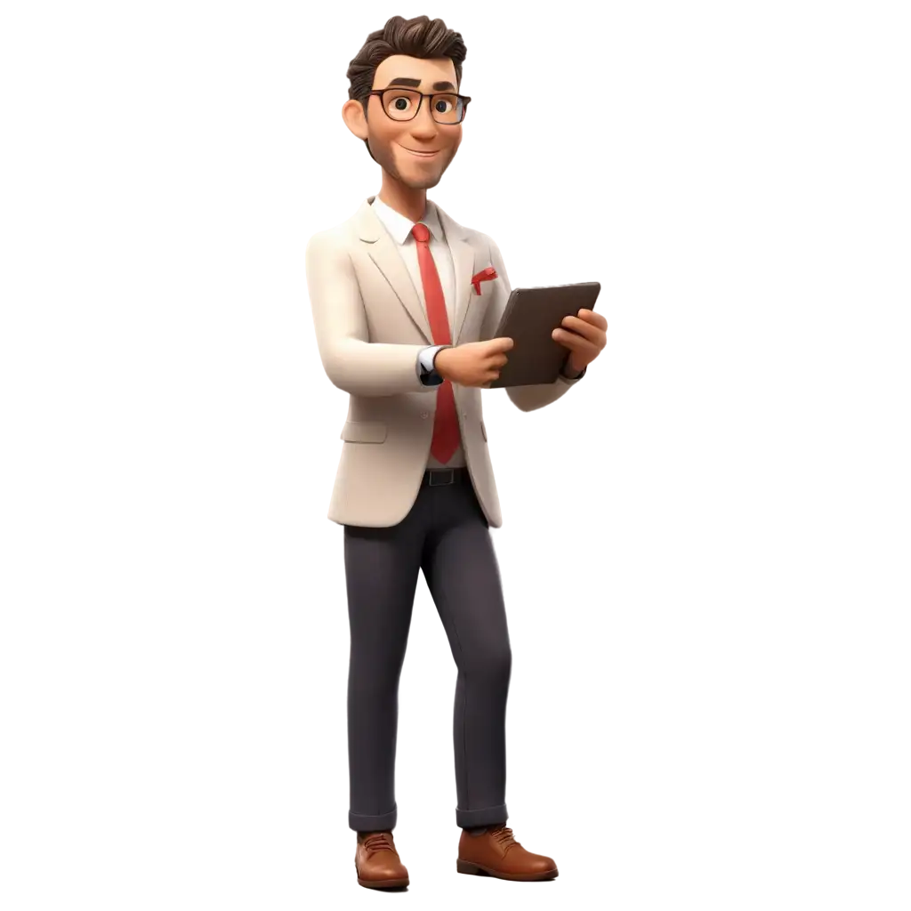 3D-Cartoon-Consultant-PNG-Image-for-Versatile-Digital-Applications