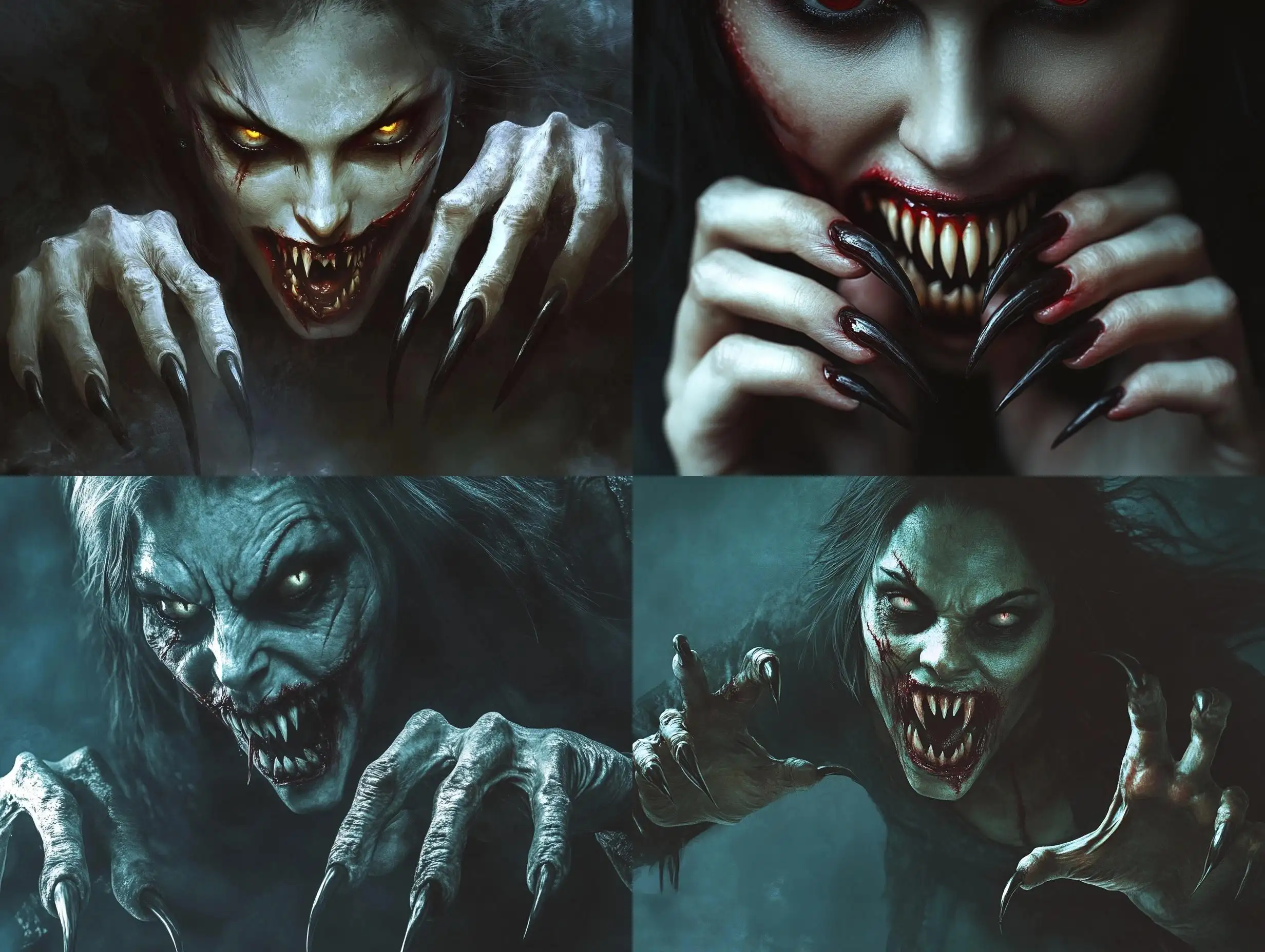 Monstrous-Female-Vampire-with-Terrifying-Features