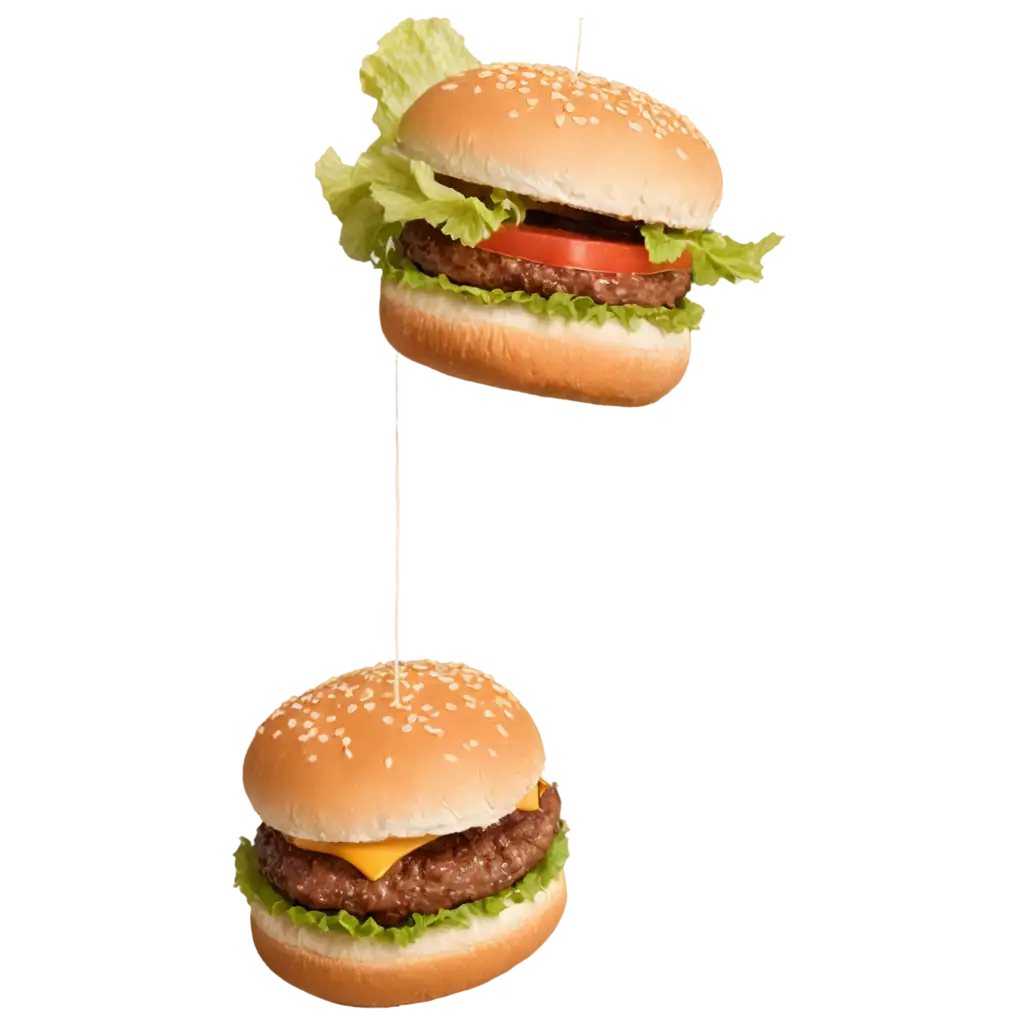 Falling-Hamburger-PNG-Artistic-Representation-of-a-Delicious-Meal-in-Motion