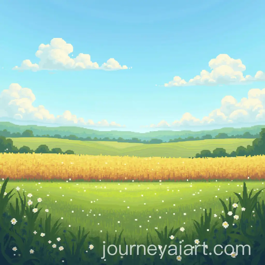 2D-Pixel-Farm-Game-Cover-with-Fields-and-Corn