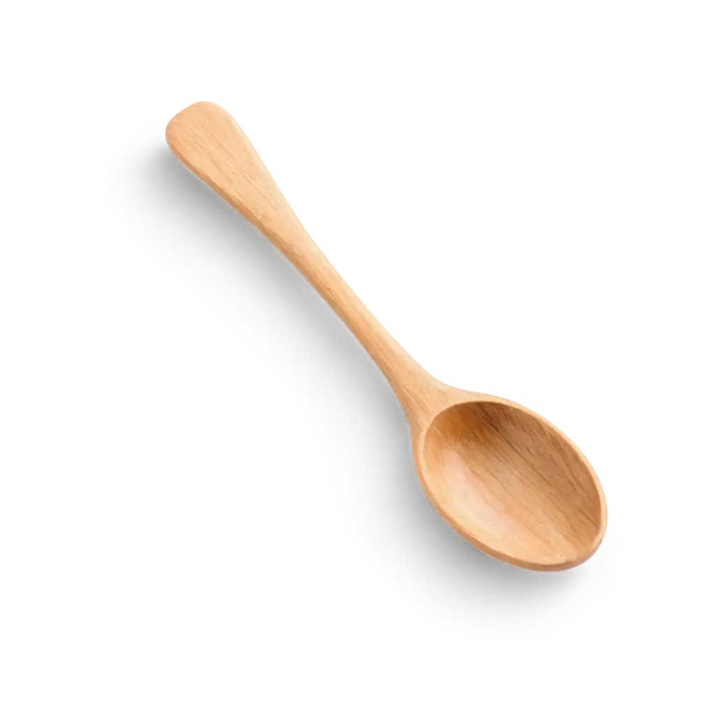 Wood-Spoon-on-Table-PNG-Image-for-Clear-and-Versatile-Visuals