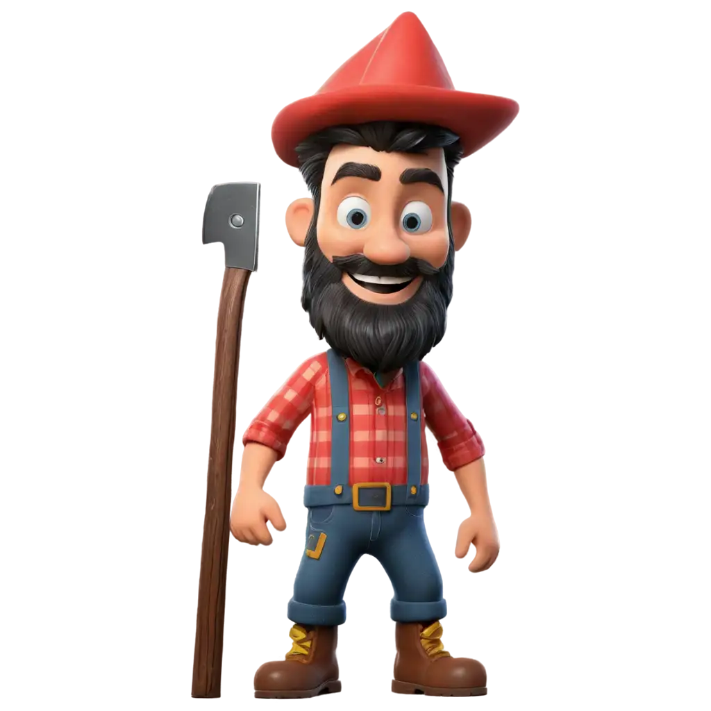 Cheerful-3D-Cartoon-Lumberjack-PNG-Perfect-for-All-Your-Creative-Projects