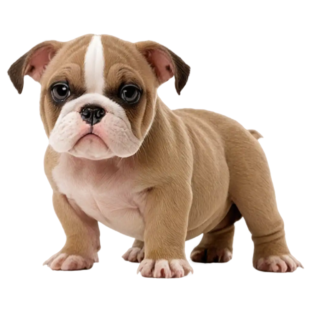 PNG-Image-of-a-Playful-Puppy-Bulldog-AIGenerated-Artwork