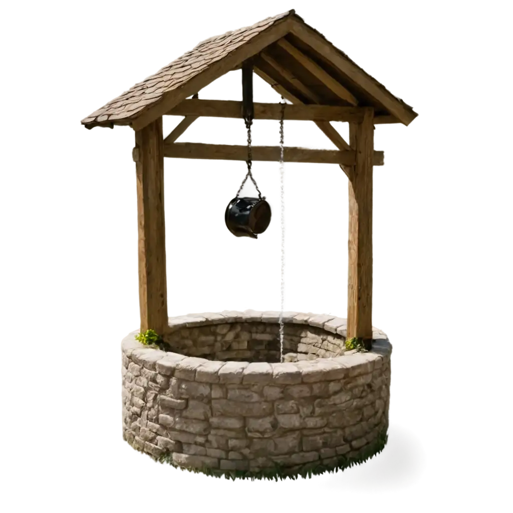 Stone-Well-PNG-Image-Serenity-and-Timelessness-Captured-in-HighQuality-Format