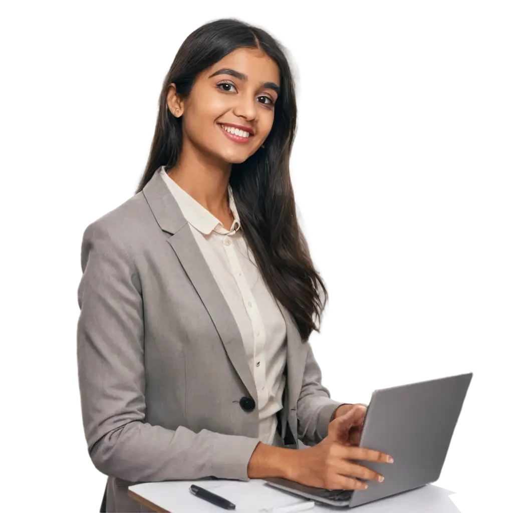 AIPowered-Job-Hiring-Indian-Girl-PNG-Image-for-Modern-Recruitment-Solutions