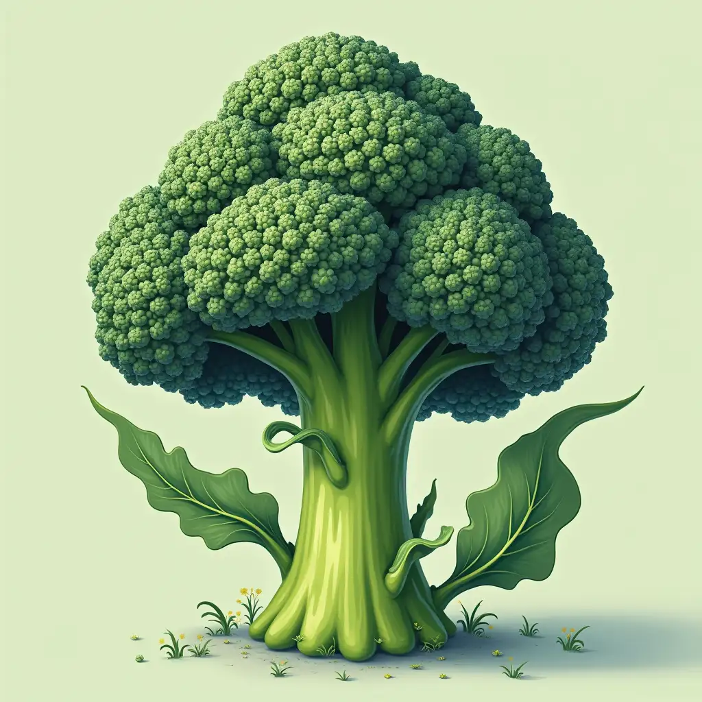 Female Broccoli Floret