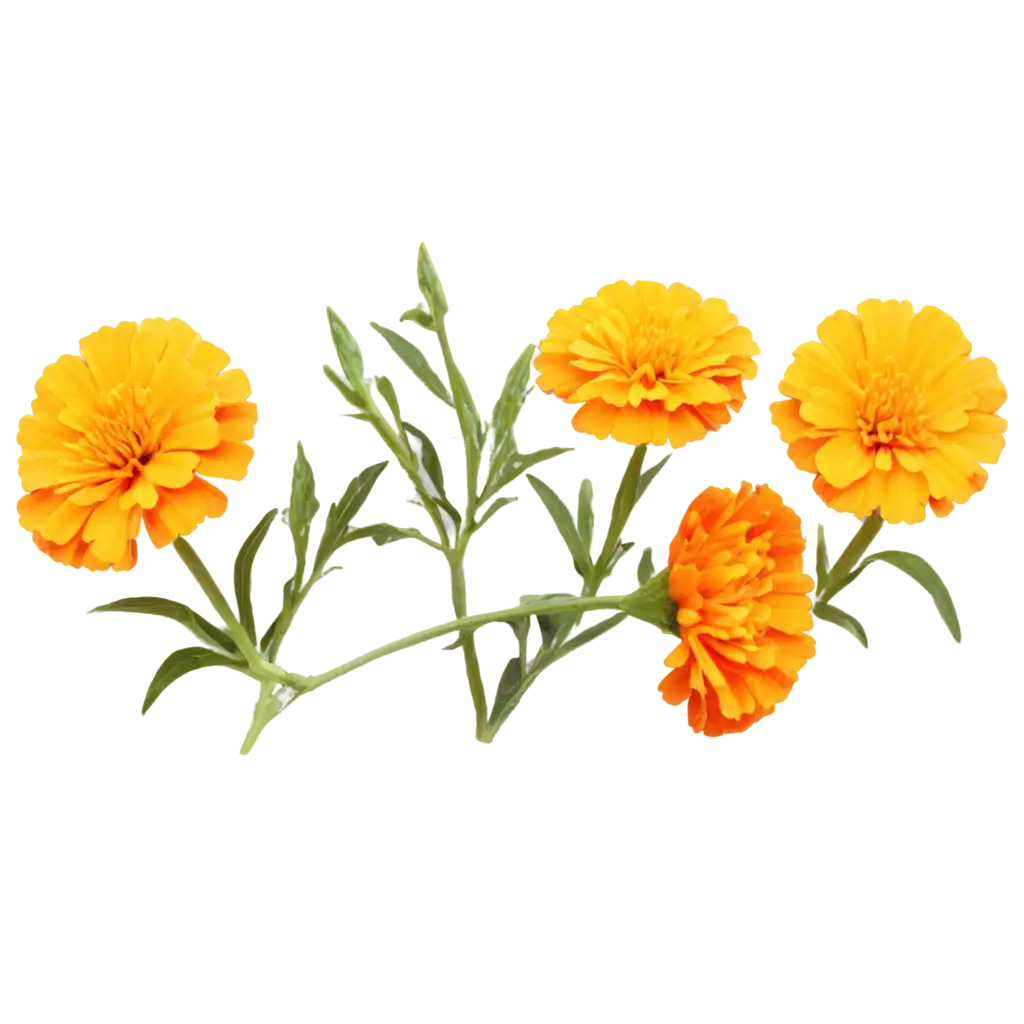 Stunning-Marigold-Flower-PNG-Perfect-for-Digital-Designs-and-More