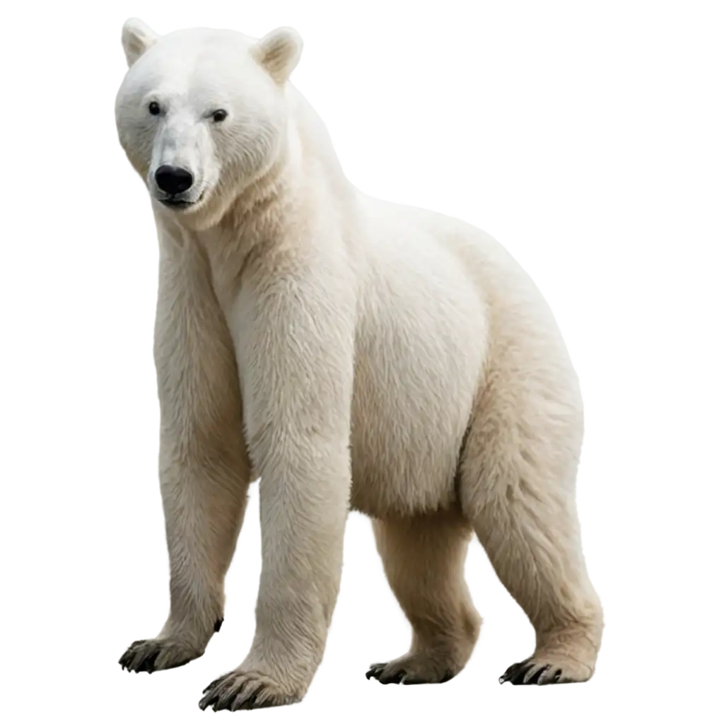 Stunning-White-Bear-PNG-Image-Perfect-for-Various-Digital-Uses