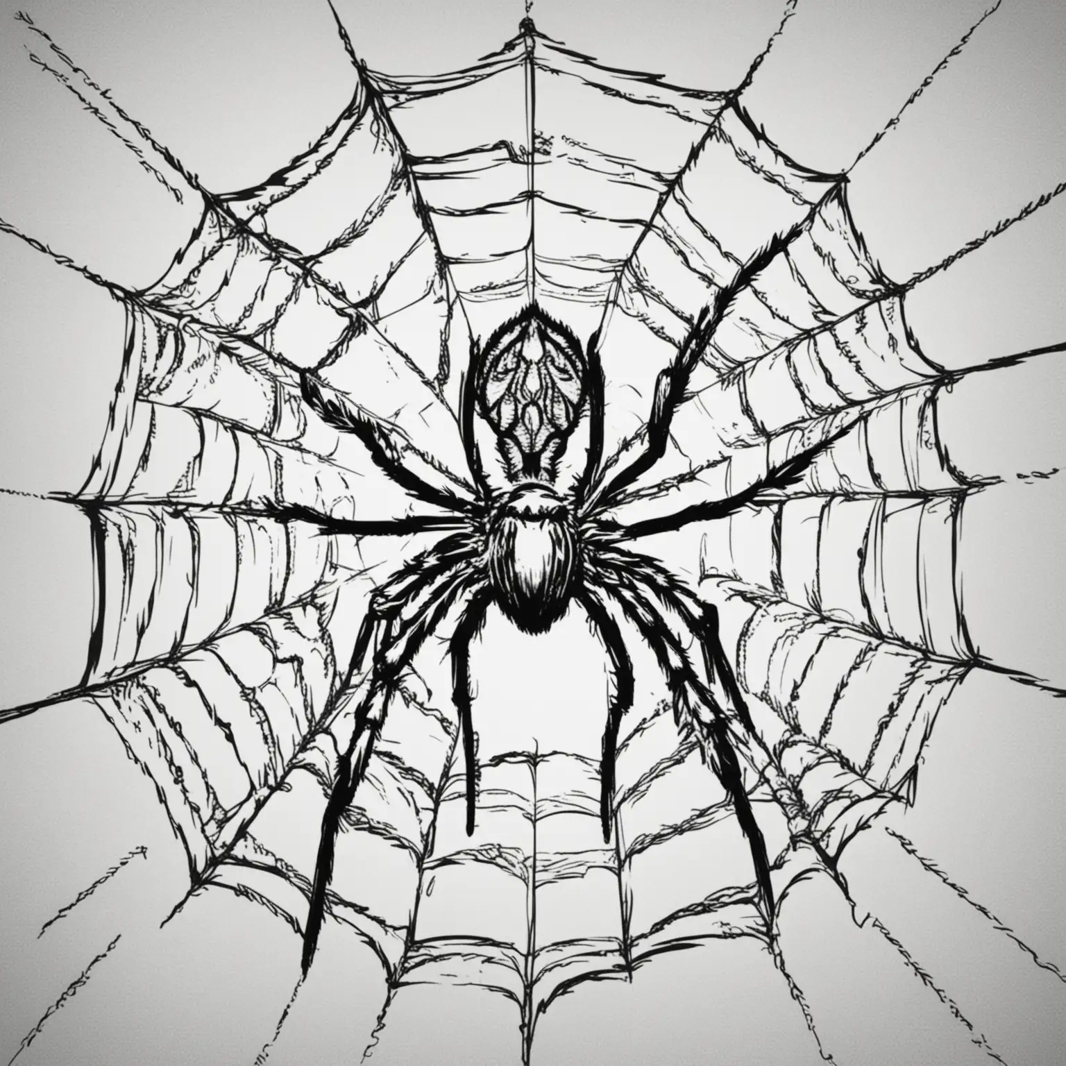 Spider Coloring Pages for Kids