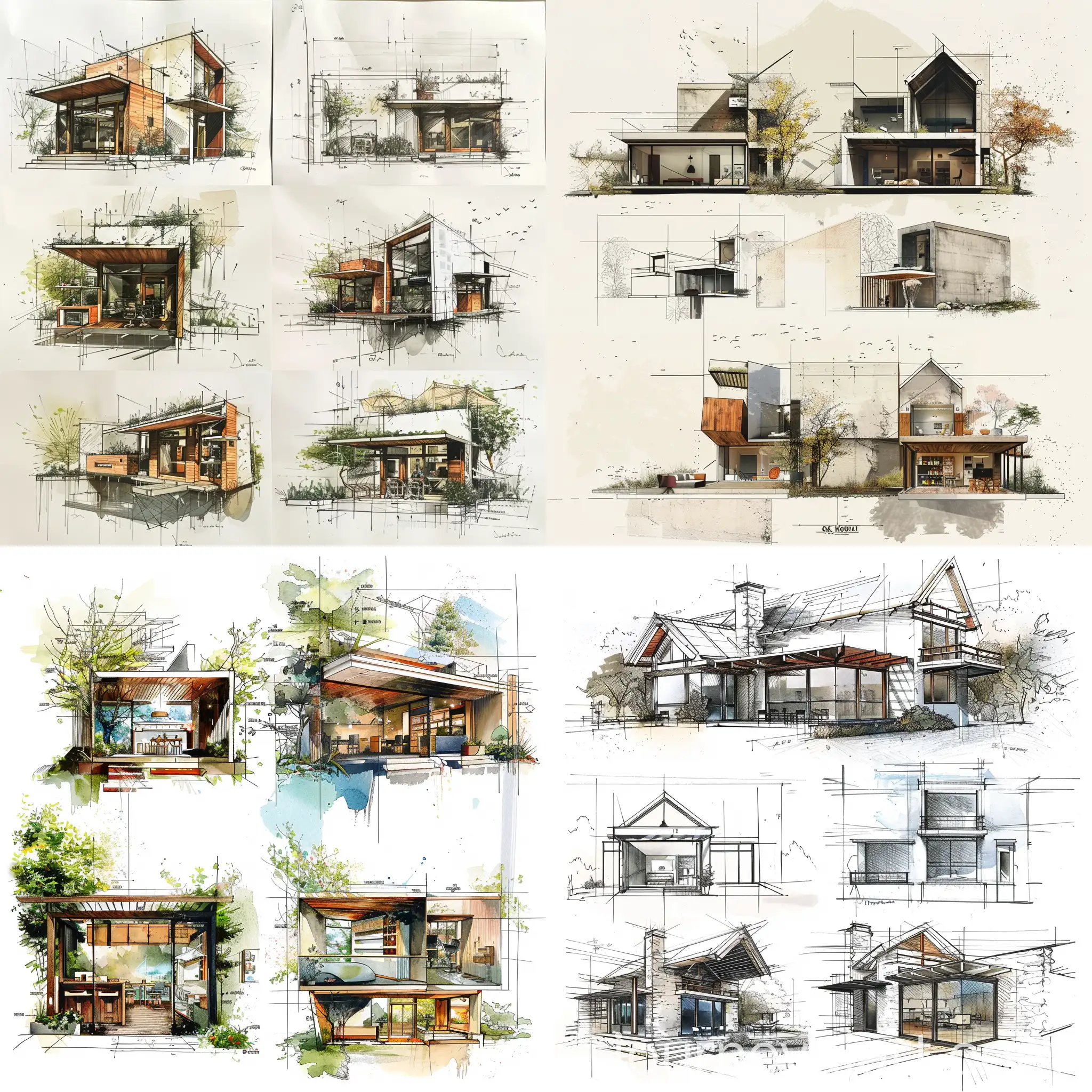 Concept-Sketches-for-Small-Business-Extensions-Salon-and-Barber-Collage-Ideas