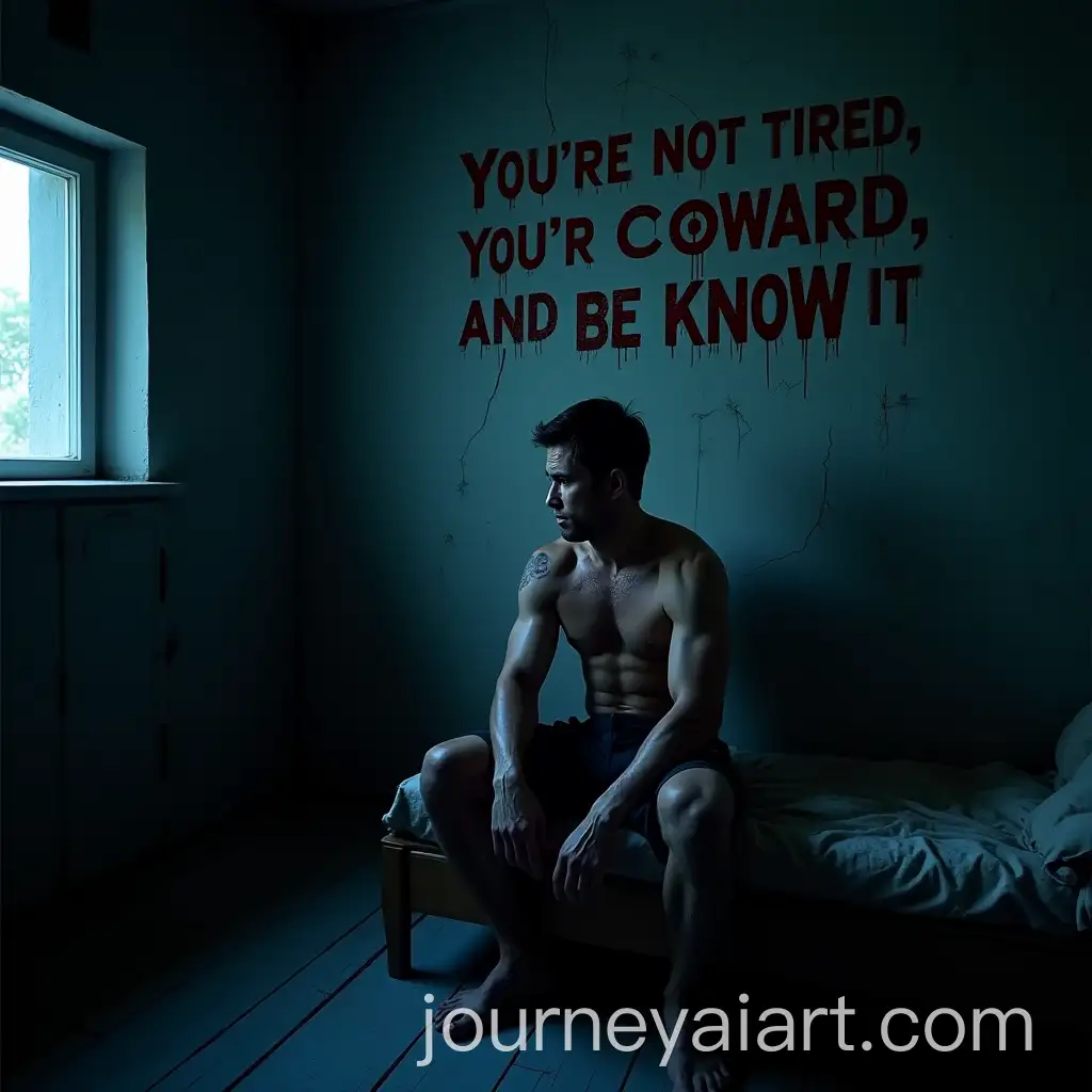 LoneAI-Image-Prompt-Expansion-Warrior-in-a-Dark-Room-at-Dawn-Bruised-and-Introspective