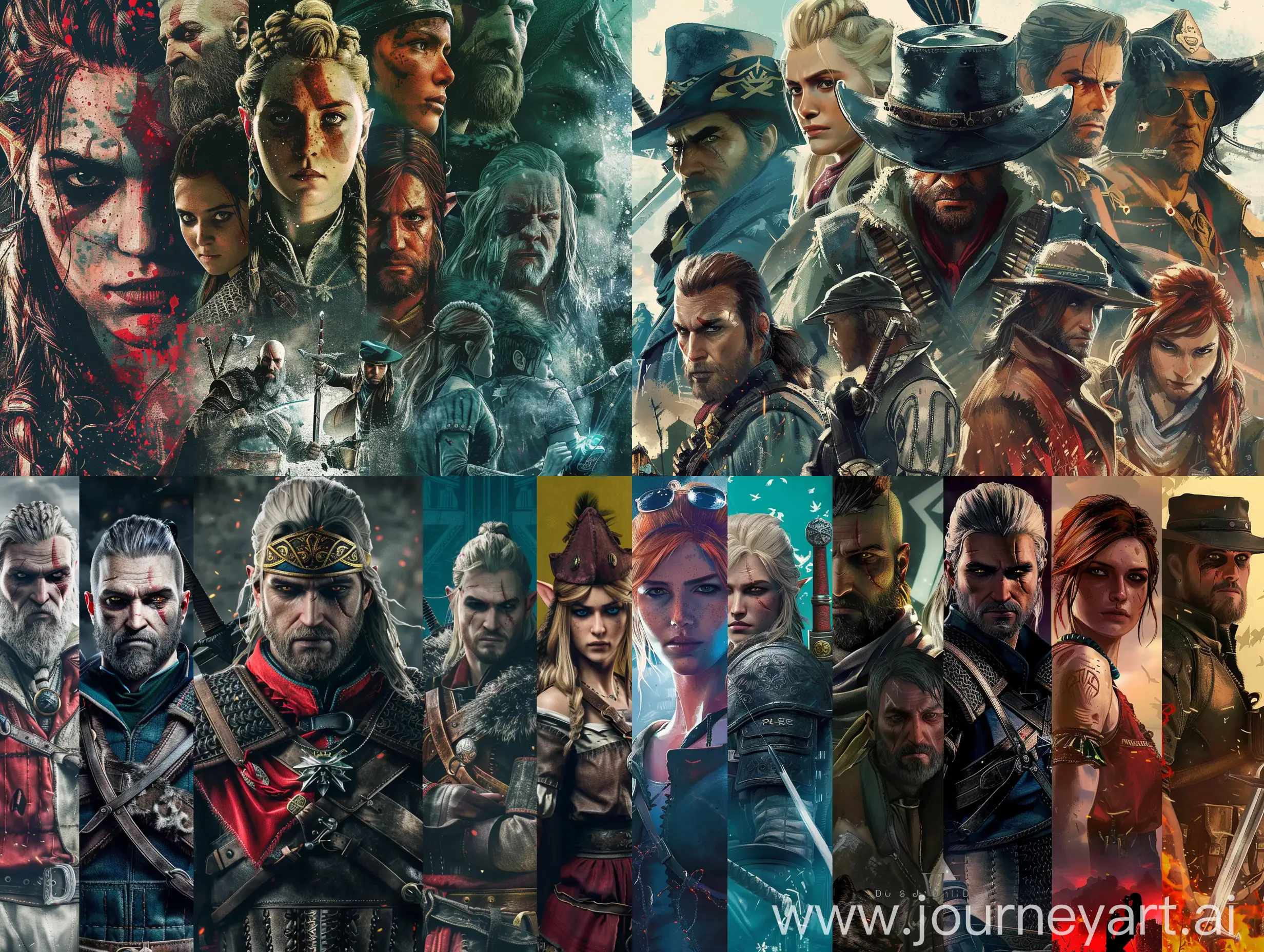 Diverse-Video-Game-Characters-from-Popular-Titles-Since-2010