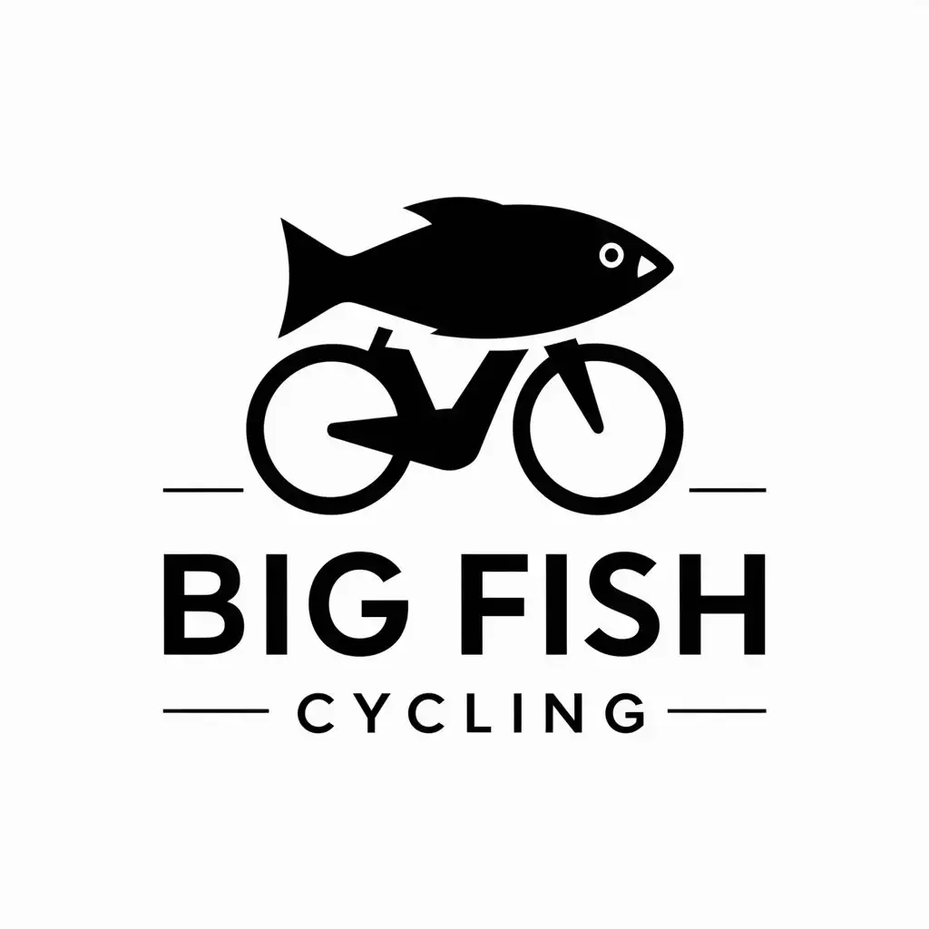 LOGO-Design-For-Big-Fish-Cycling-Minimalistic-Logo-Featuring-Fish-and-Cycling-Themes