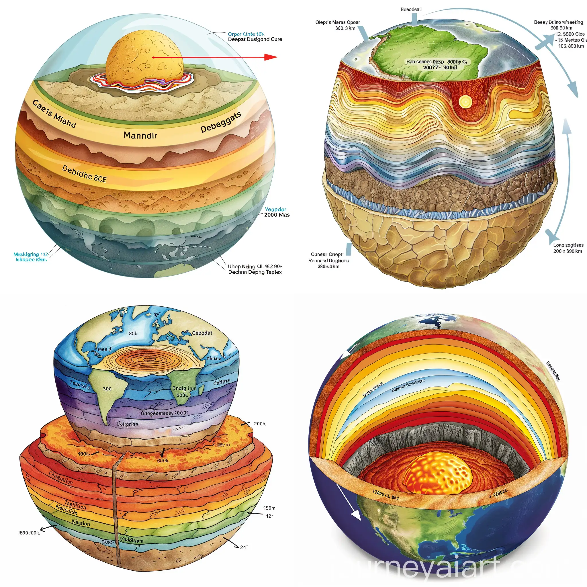 CrossSectional-View-of-Earths-Layers-and-Human-Digging-Depth