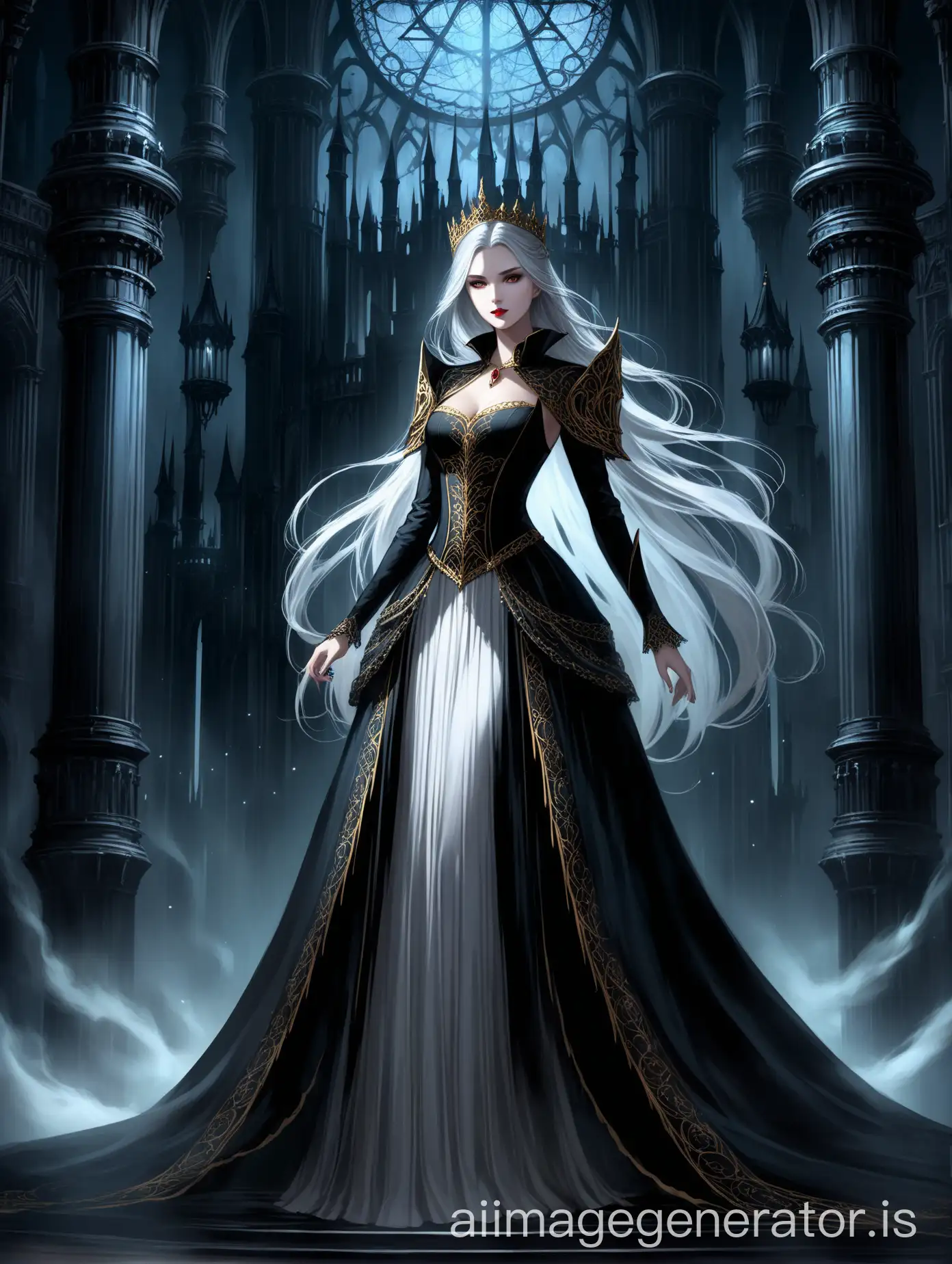 Ethereal-Gothic-Vampiric-Princess-in-Baroque-Throne-Room