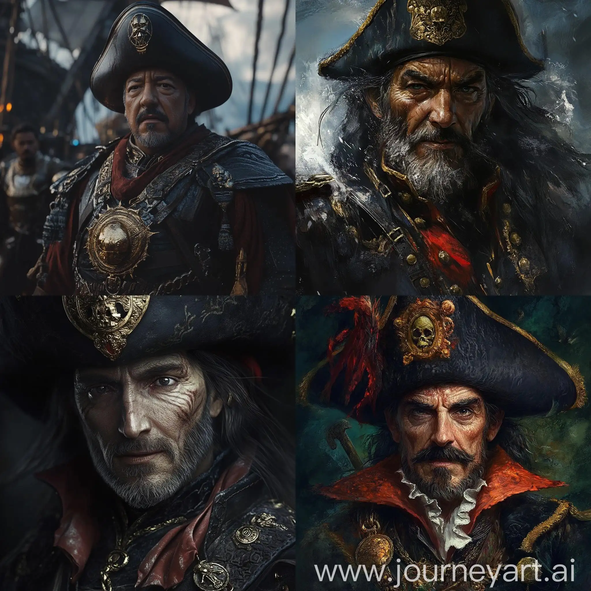 Pirate-Captain-Salazar-Portrait-in-Dramatic-Lighting