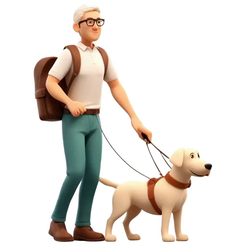 Cartoon-White-Blind-Person-with-Guide-Dog-PNG-Image-Enhancing-Accessibility-and-Representation