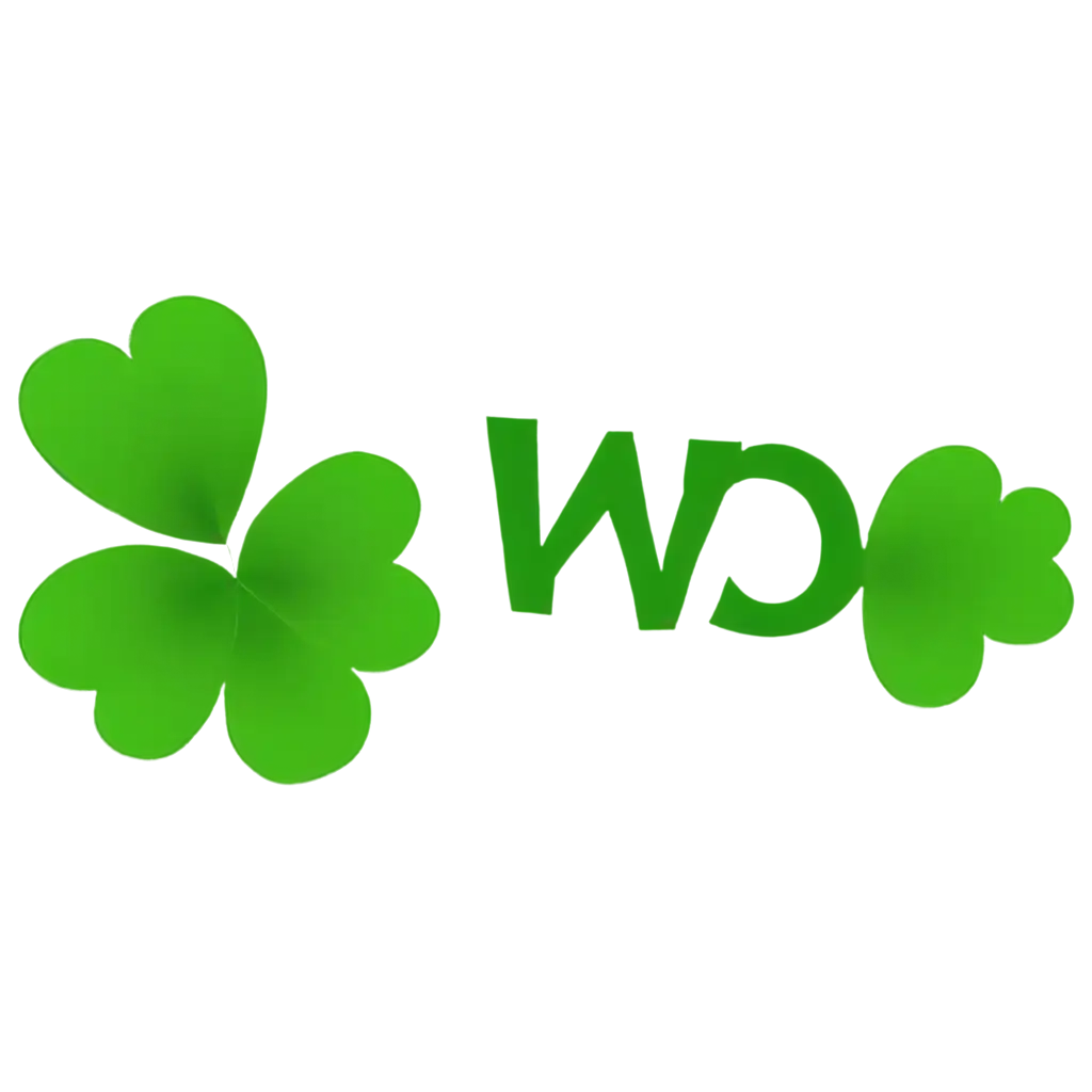 Cartoon-FourLeaf-Clover-Logo-with-MXVA-Text-PNG-Image-for-Branding-and-Design