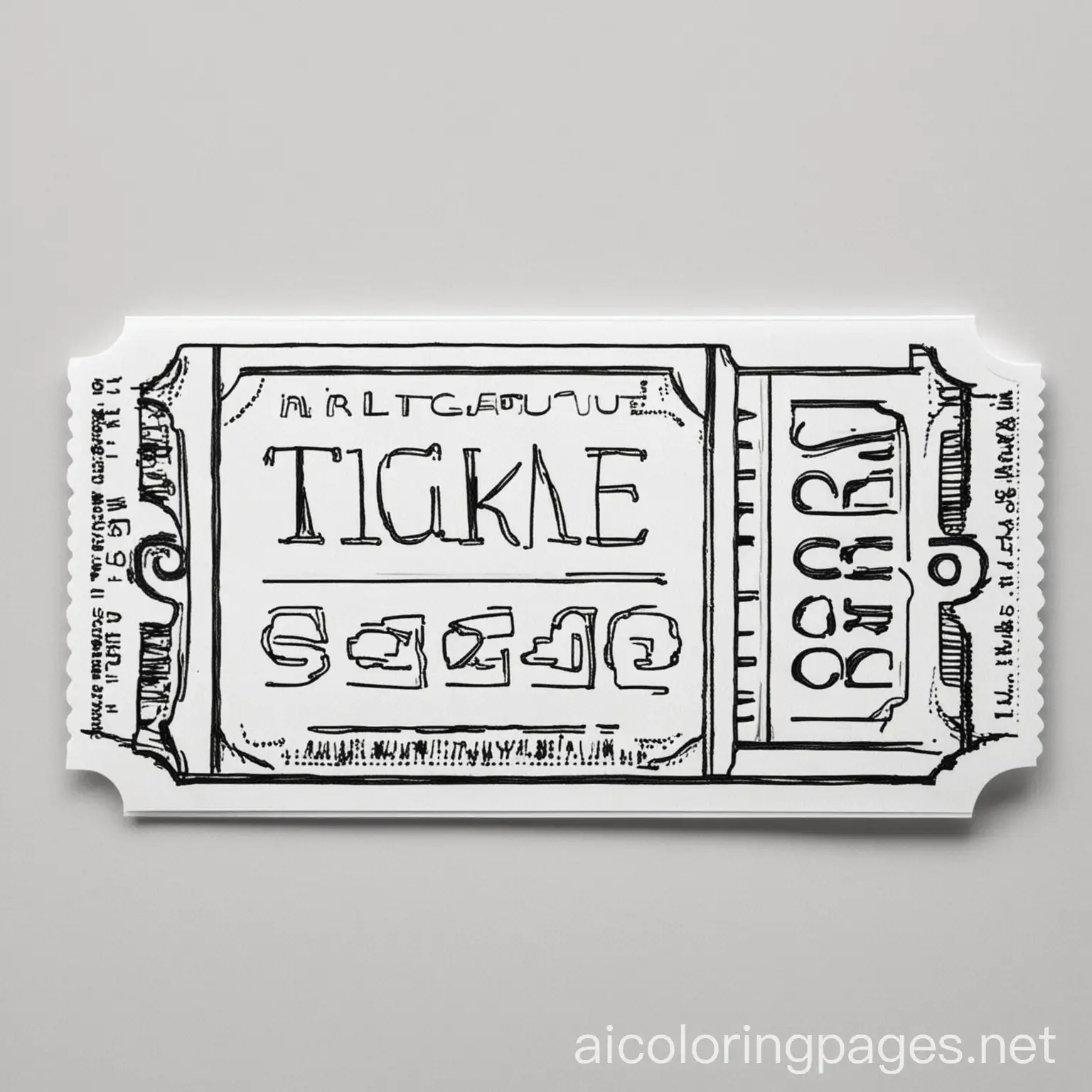 Simple-Black-and-White-Ticket-Coloring-Page-with-Ample-White-Space