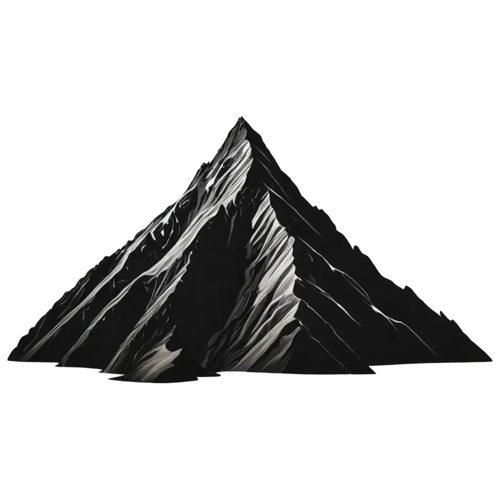 HighQuality-Black-Mountain-Peak-PNG-Image-for-Creative-Projects