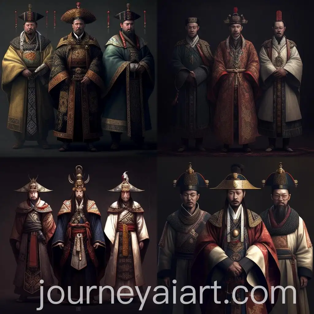 Modern-Three-Kingdoms-Warriors-Gathering-in-Urban-Setting