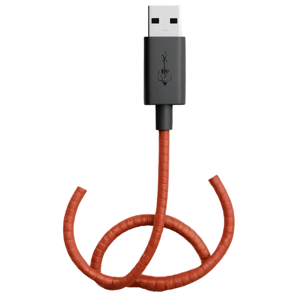 HighQuality-USB-Cable-PNG-Image-with-USBA-and-USBC-Connectors-for-Flexible-Design-and-Textures