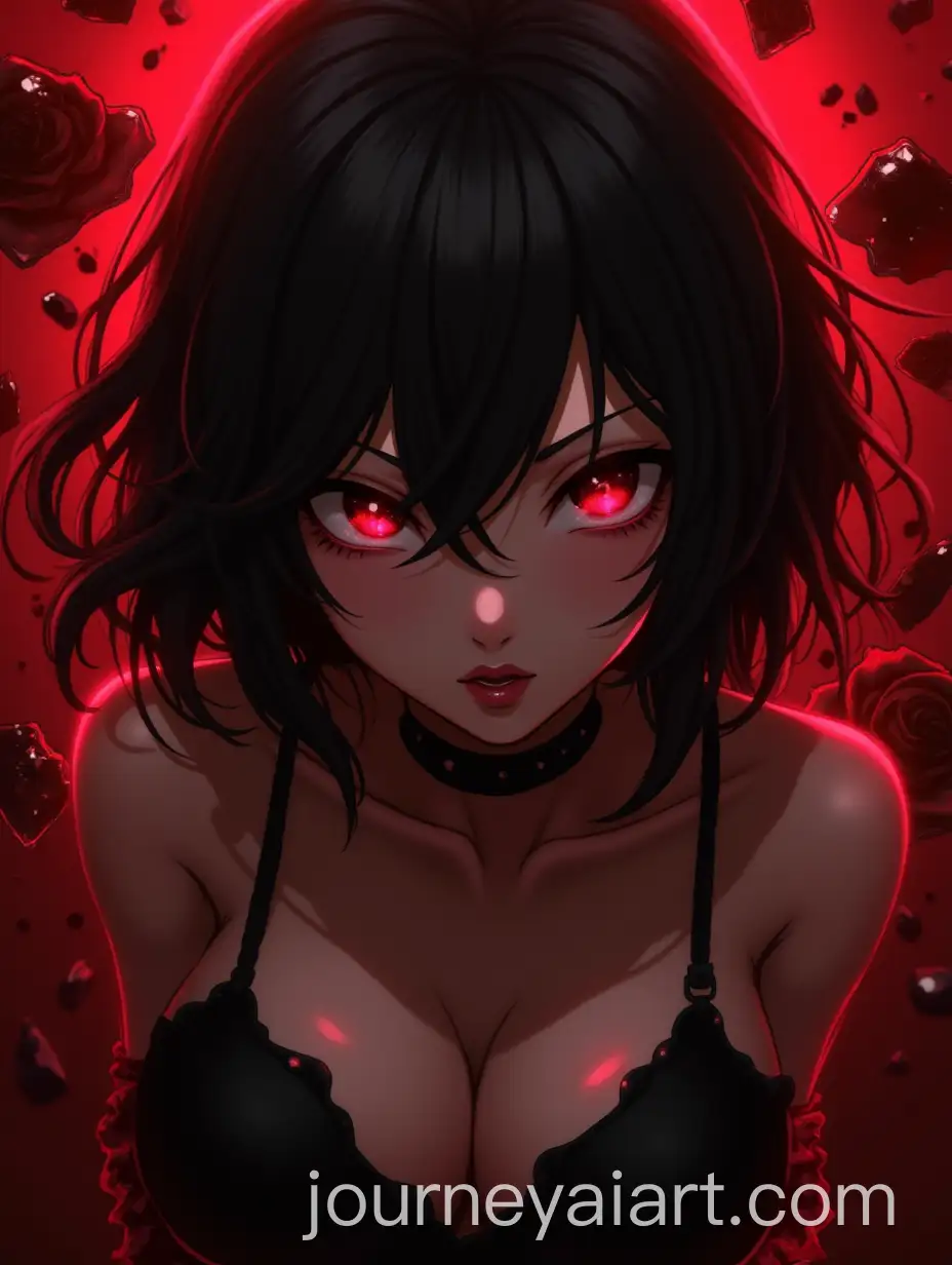 Mysterious-Girl-Portrait-with-Seductive-Gaze-and-Emotional-Longing-in-Gothic-Fantasy-Setting