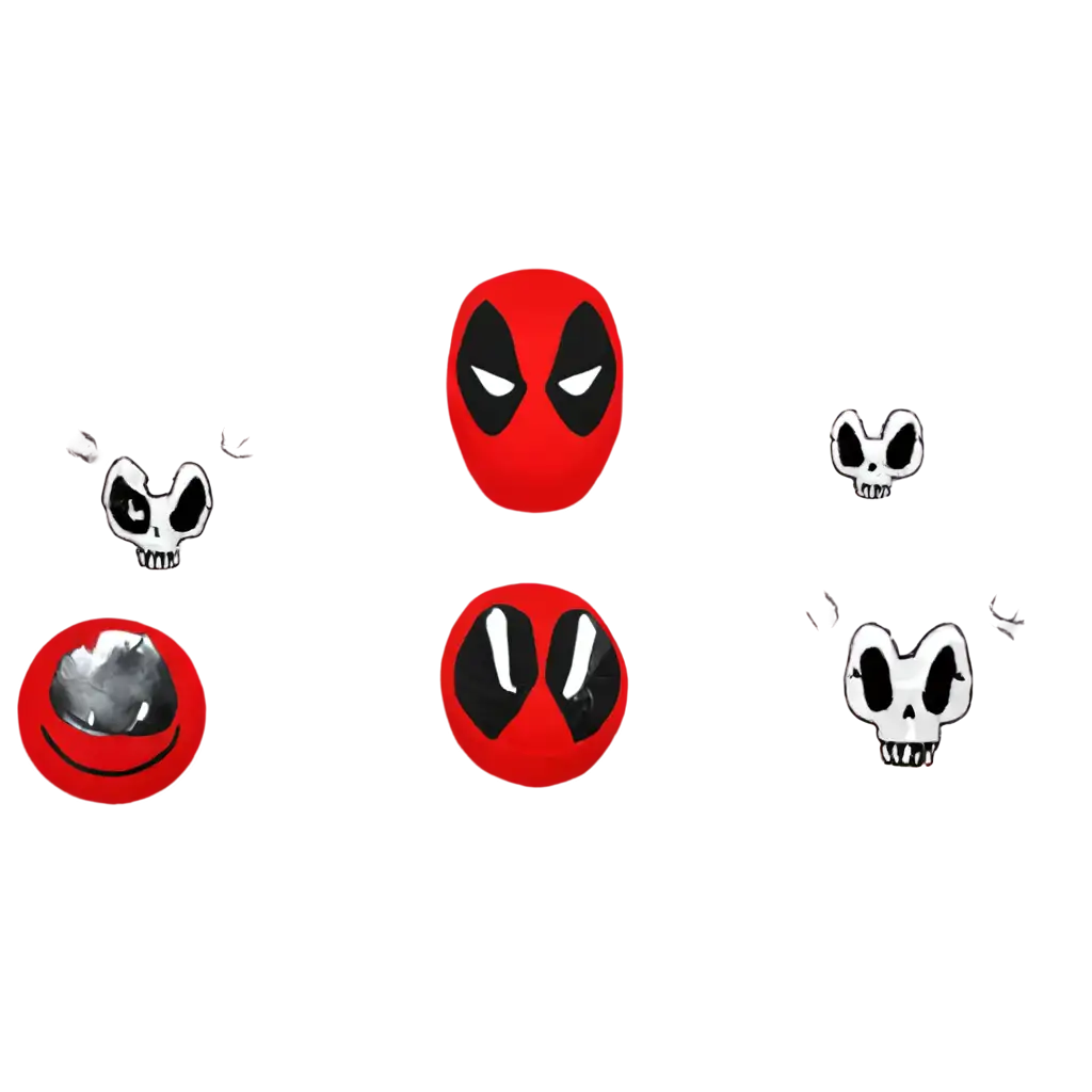 Deadpool-Skeleton-Emoji-PNG-HighQuality-Transparent-Image-for-Versatile-Use