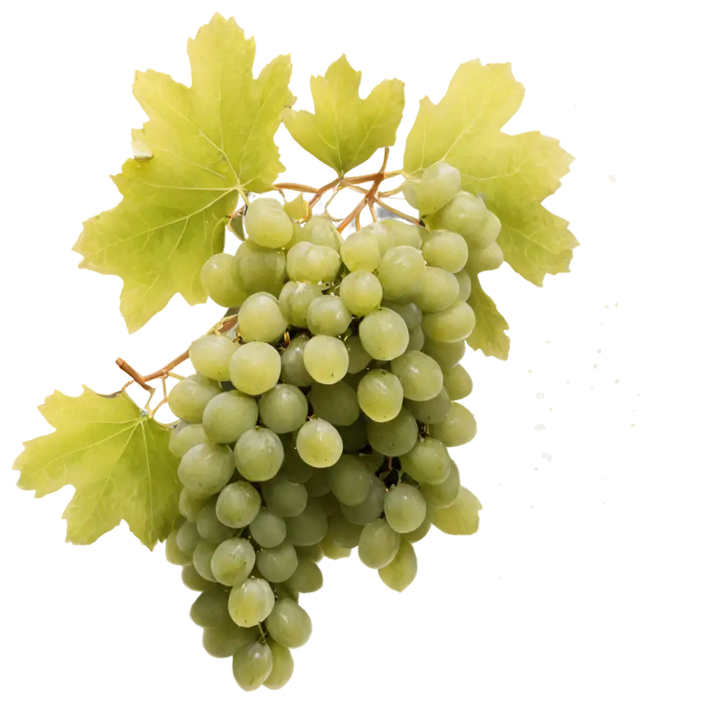 HighQuality-PNG-Image-of-Grapes-in-a-Cluster-with-Water-Enhance-Visual-Appeal-Online