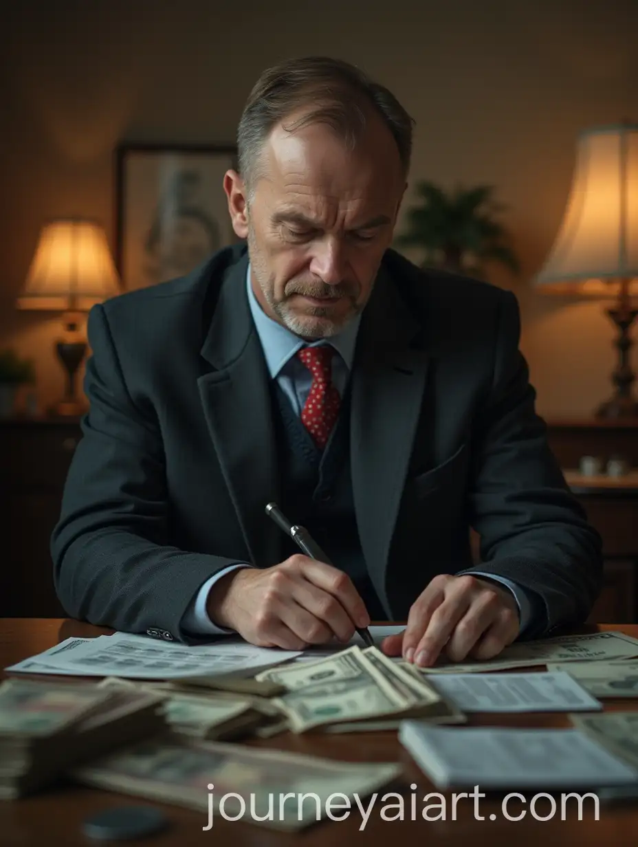 Man-Struggling-with-Debt-Amid-Family-Conflict-and-Outside-Interference-in-Russia