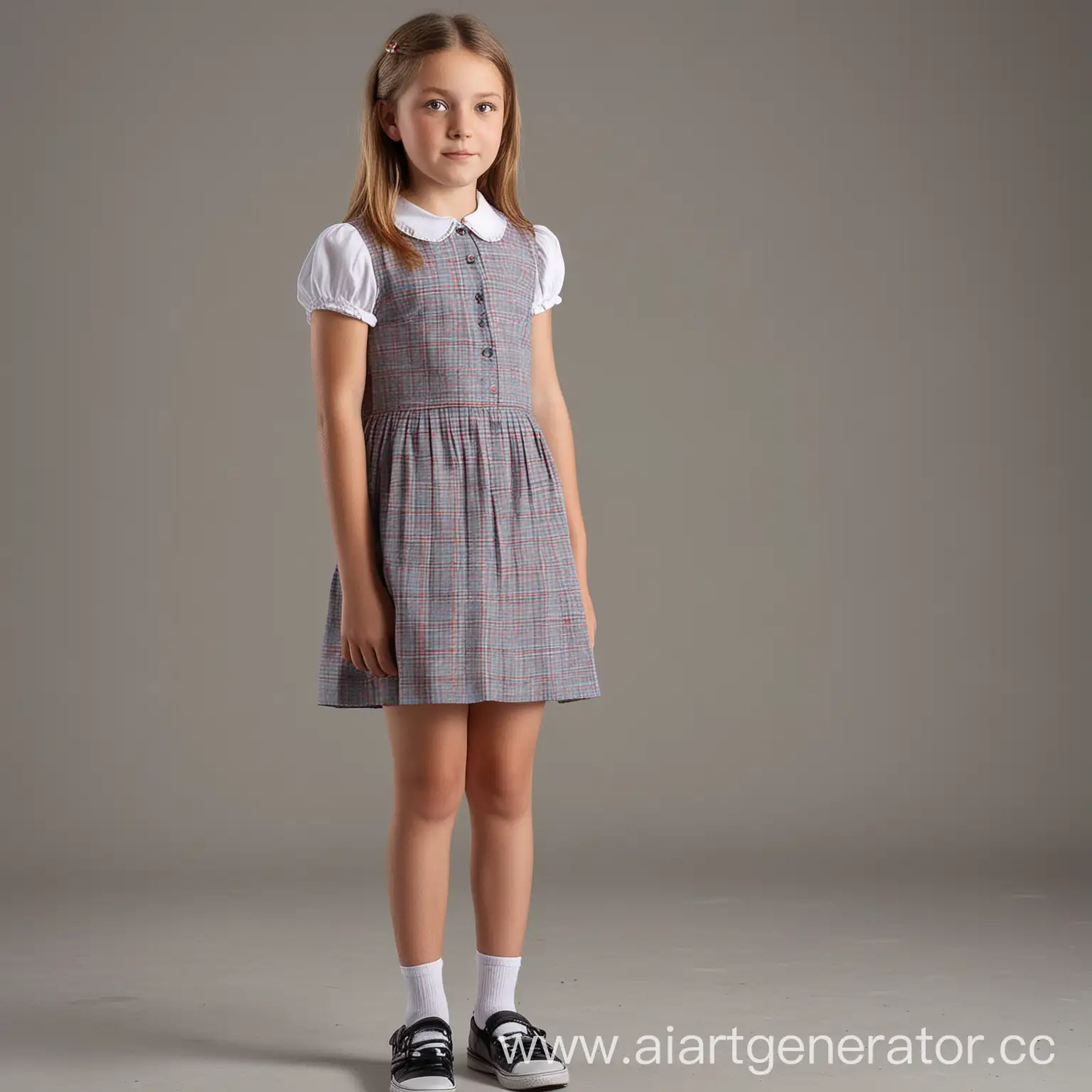 10YearOld-Girl-in-Playful-School-Dress