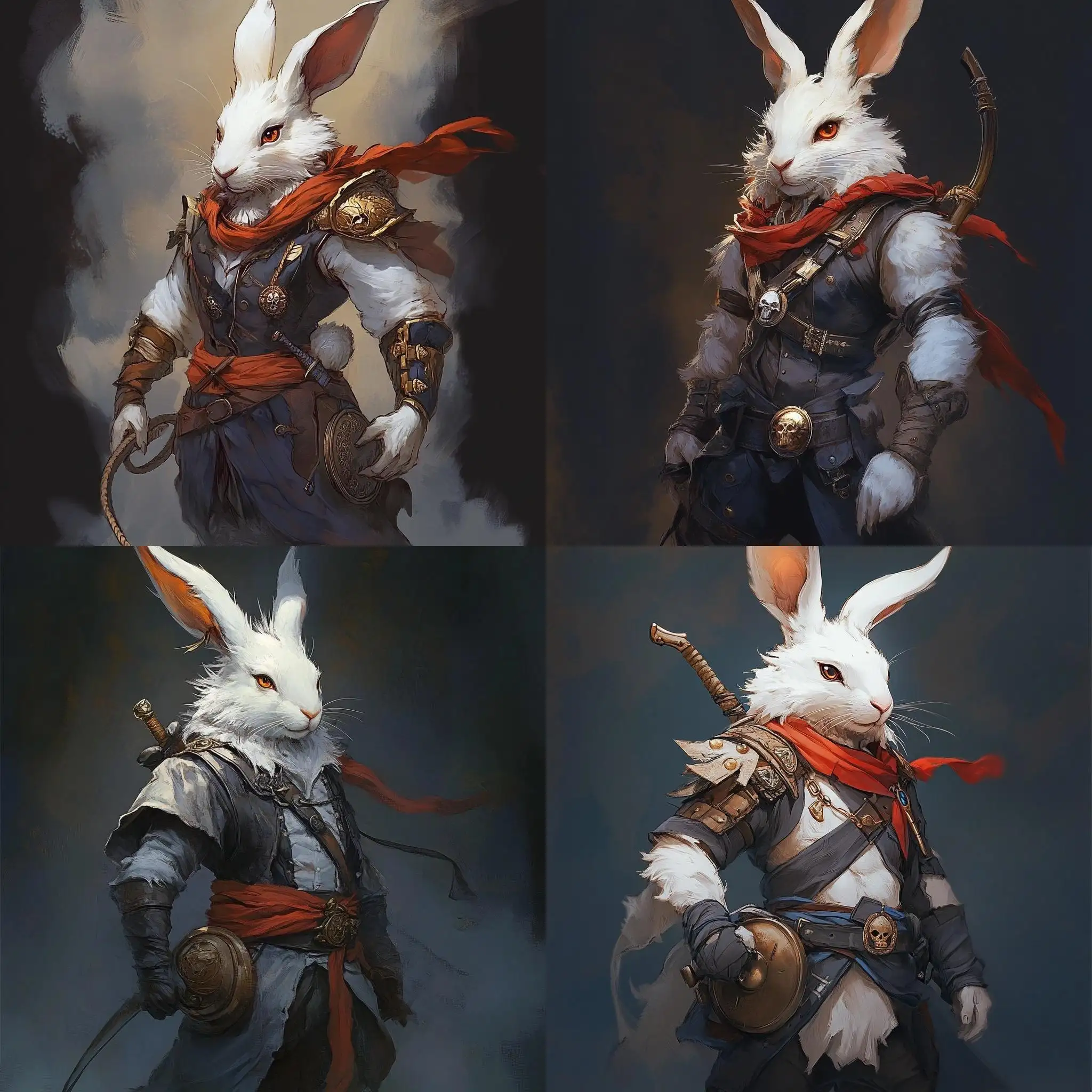 Masculine-Pirate-Rogue-Rabbit-with-Whip-and-Buckler-Shield