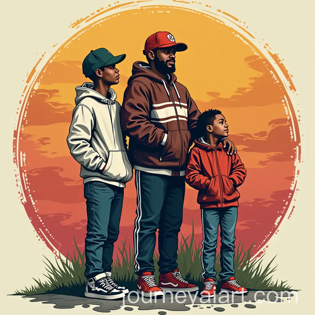 Streetwear-Illustration-Depicting-Dedication-to-God-and-Parents