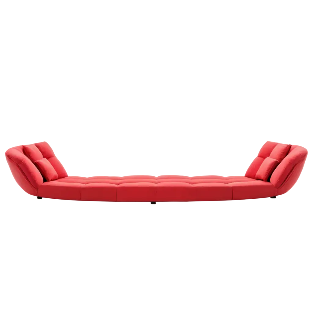 Red-Round-Sofa-Front-View-PNG-A-Versatile-Image-for-Interior-Design-Inspiration