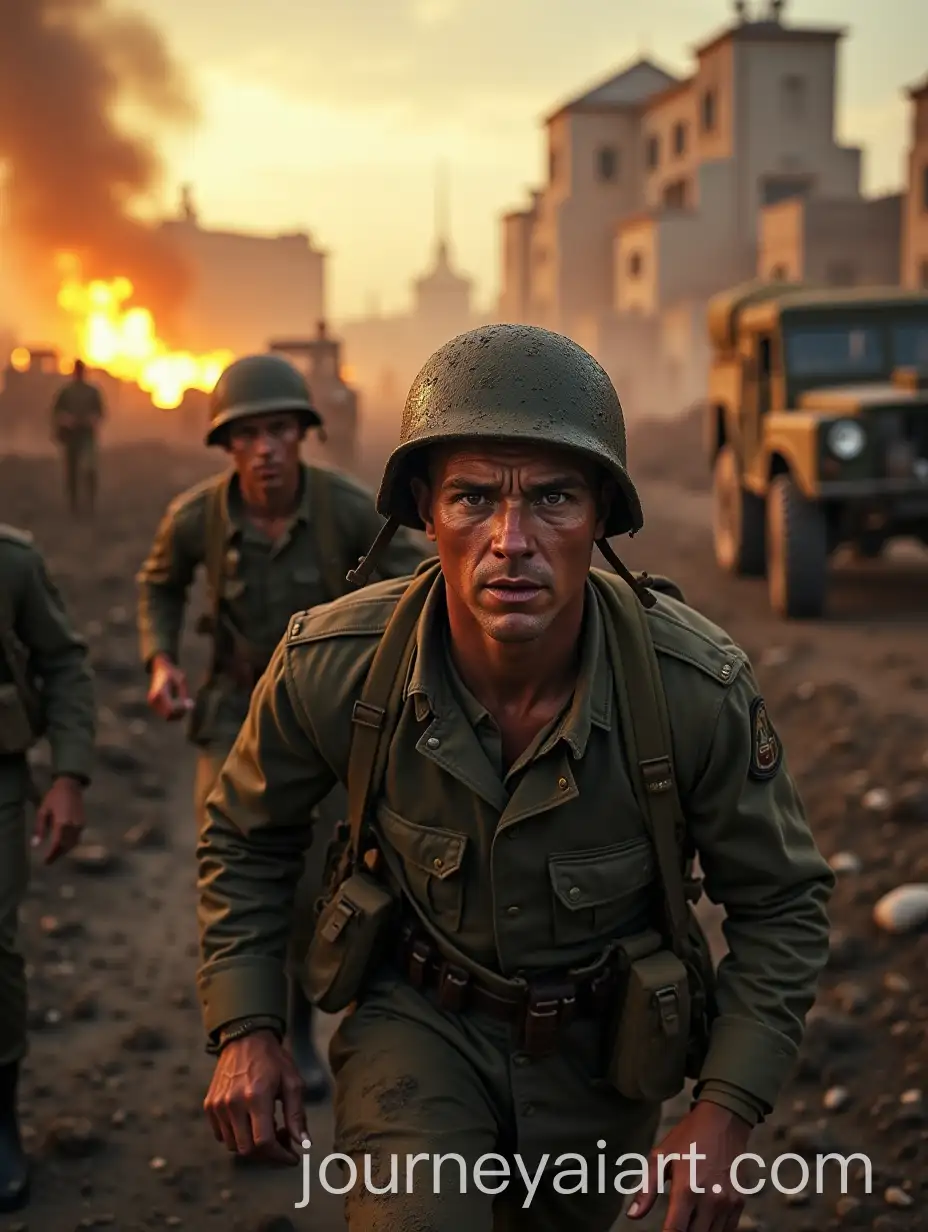Intense-World-War-II-Soldiers-in-Action-Amidst-Destruction