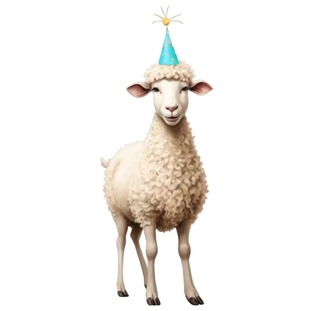 happy sheep wish birthday