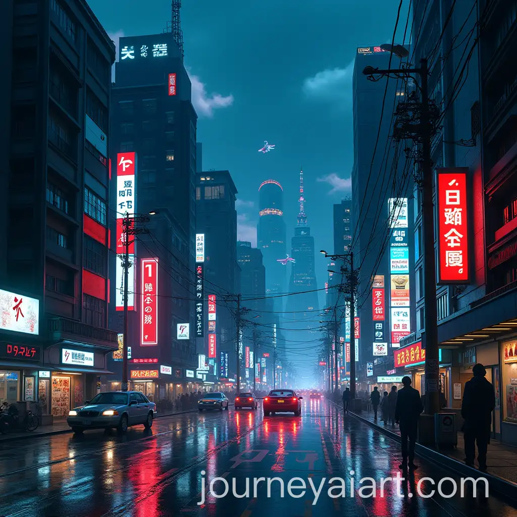 Futuristic-Tokyo-Cityscape-with-Cyberpunk-Aesthetic-and-Neon-Lights