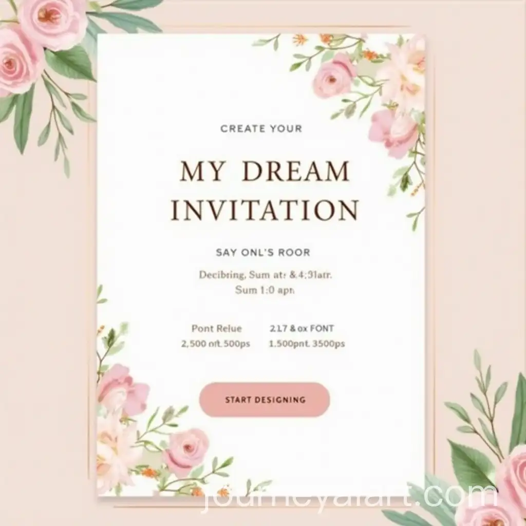 Elegant-Customizable-DIY-Wedding-Invitation-Display-Ad