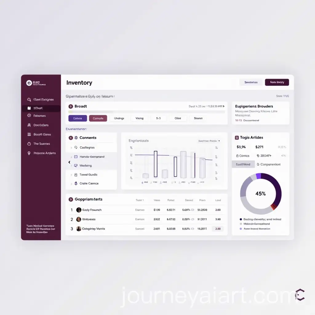 Modern-EUC-Inventory-Dashboard-Design-with-Gray-Maroon-and-Purple-Theme