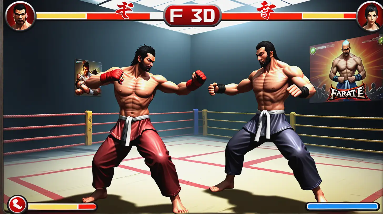 Temple Karate Fighter ActionPacked Gym Fight Game