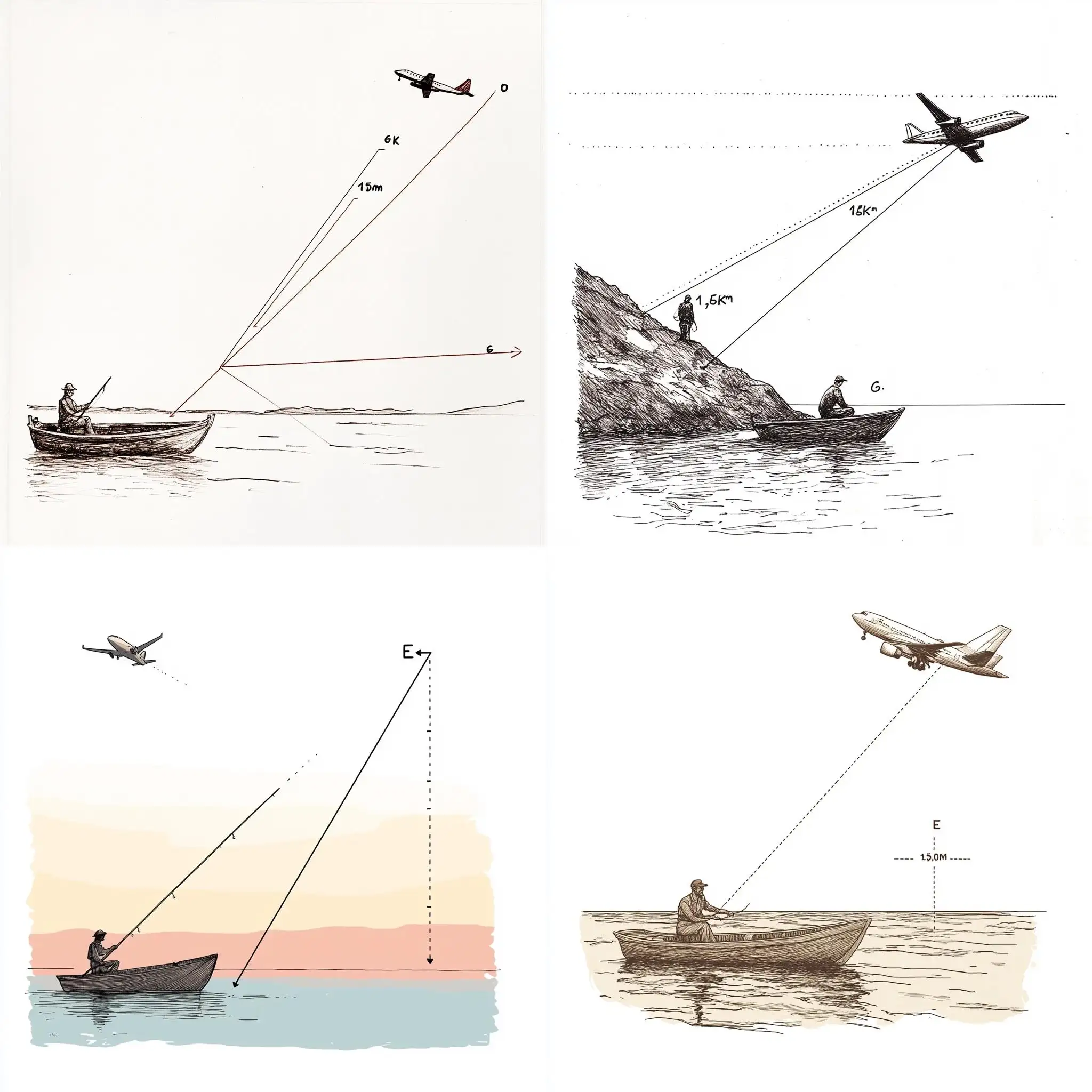 Trigonometry-Problem-Illustration-Fisherman-Plane-and-Right-Triangle