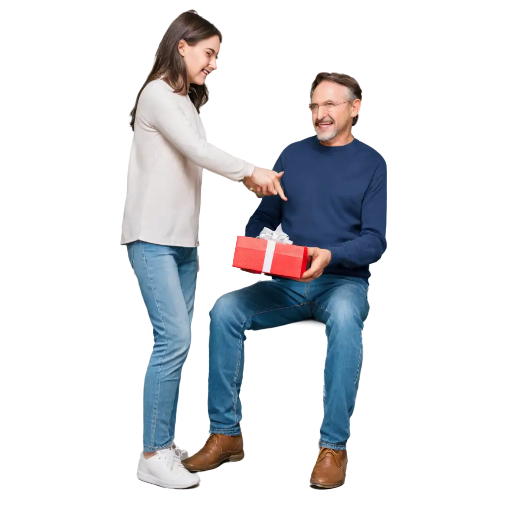 PNG-Image-Daughter-Giving-Gift-to-Father